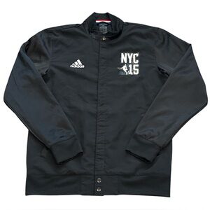 Adidas NBA All Star 2015 NYC Button Up Jacket New York Knicks Basketball Mens M
